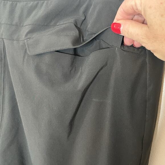 Athleta Lined Jogger Pants Size 12T Tall Gray Soho Warm Activewear Run Walk Hike - Picture 5 of 9